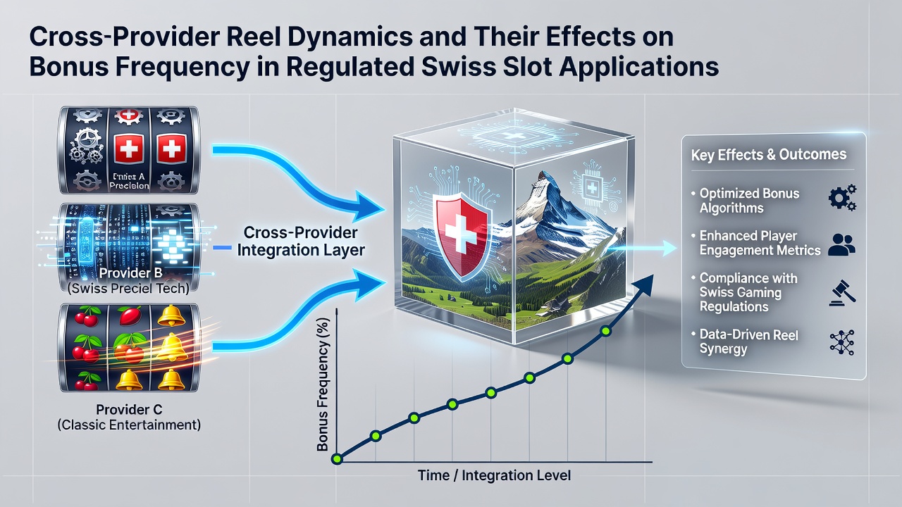 Detailed view of symbol sequencing and bonus trigger points across multiple provider reels in a Swiss mobile casino environment