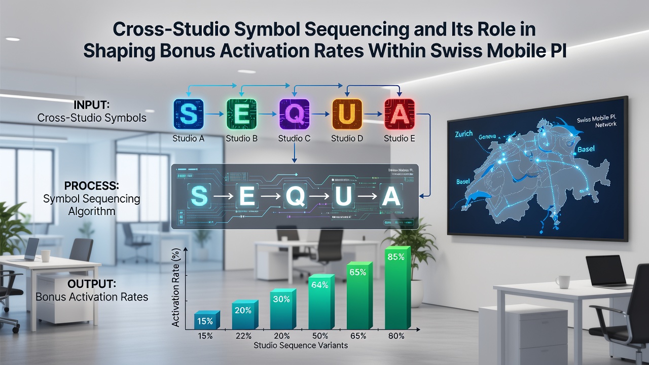 Mobile interface displaying synchronized bonus symbols from different game studios on a Swiss casino app