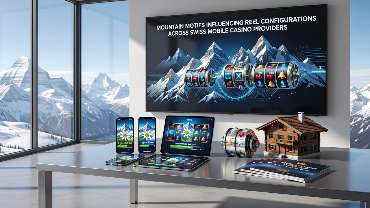 Mobile screen showing mountain reel symbols during bonus round in Swiss casino app